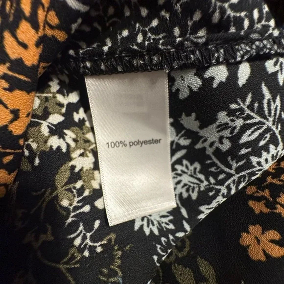 ❤️NWT BEAUTIFUL  MULTI-COLOR   FLORAL TOP LARGE - Picture 6 of 7